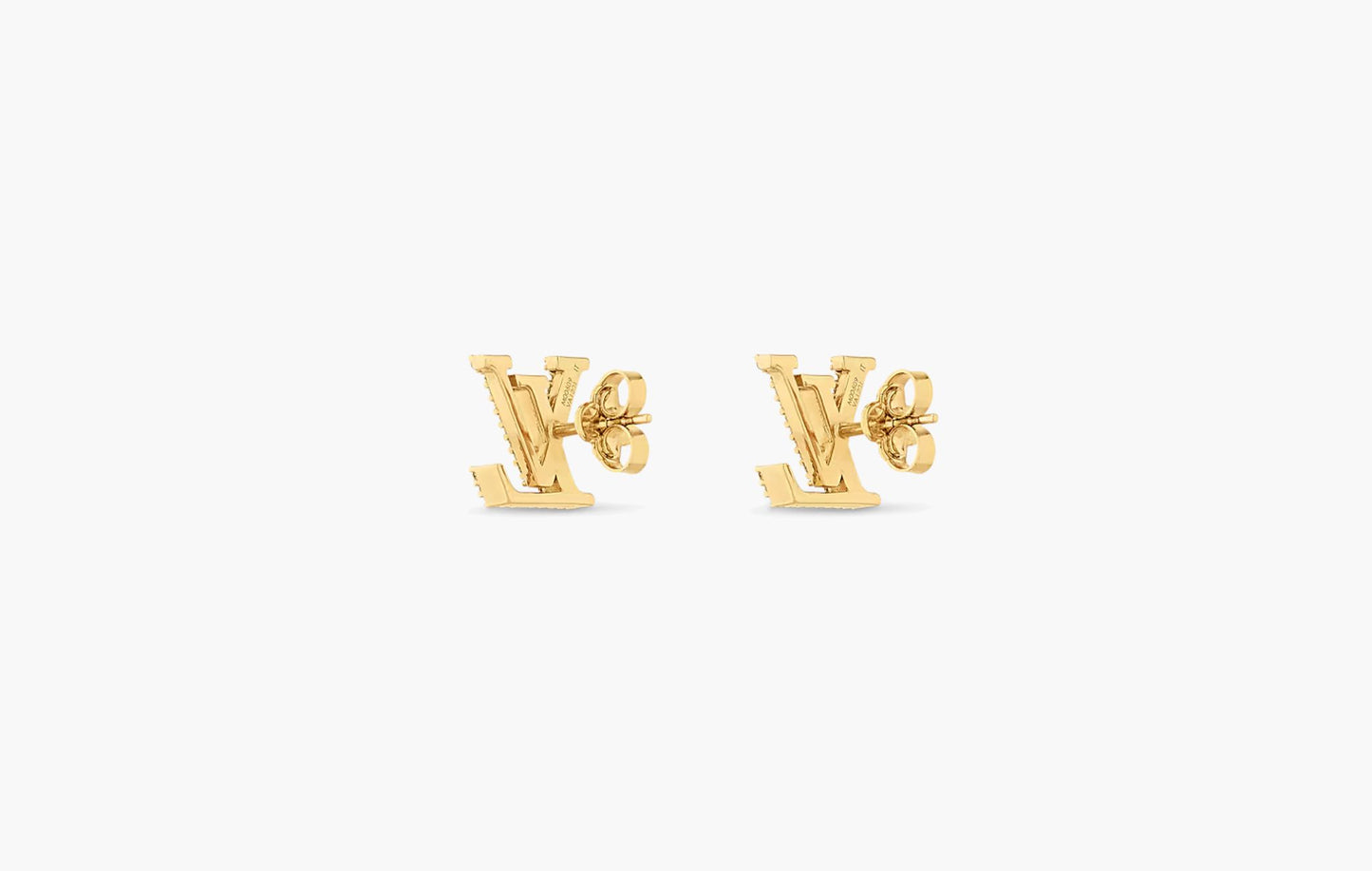 Louis Vuitton LV Iconic Earrings Gold | The Sortage