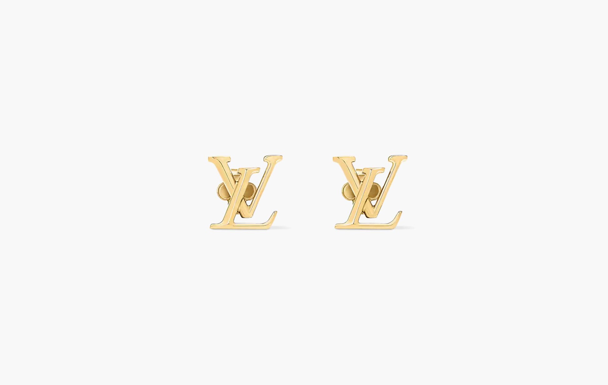 Louis Vuitton LV Iconic Earrings Iconic Gold | The Sortage