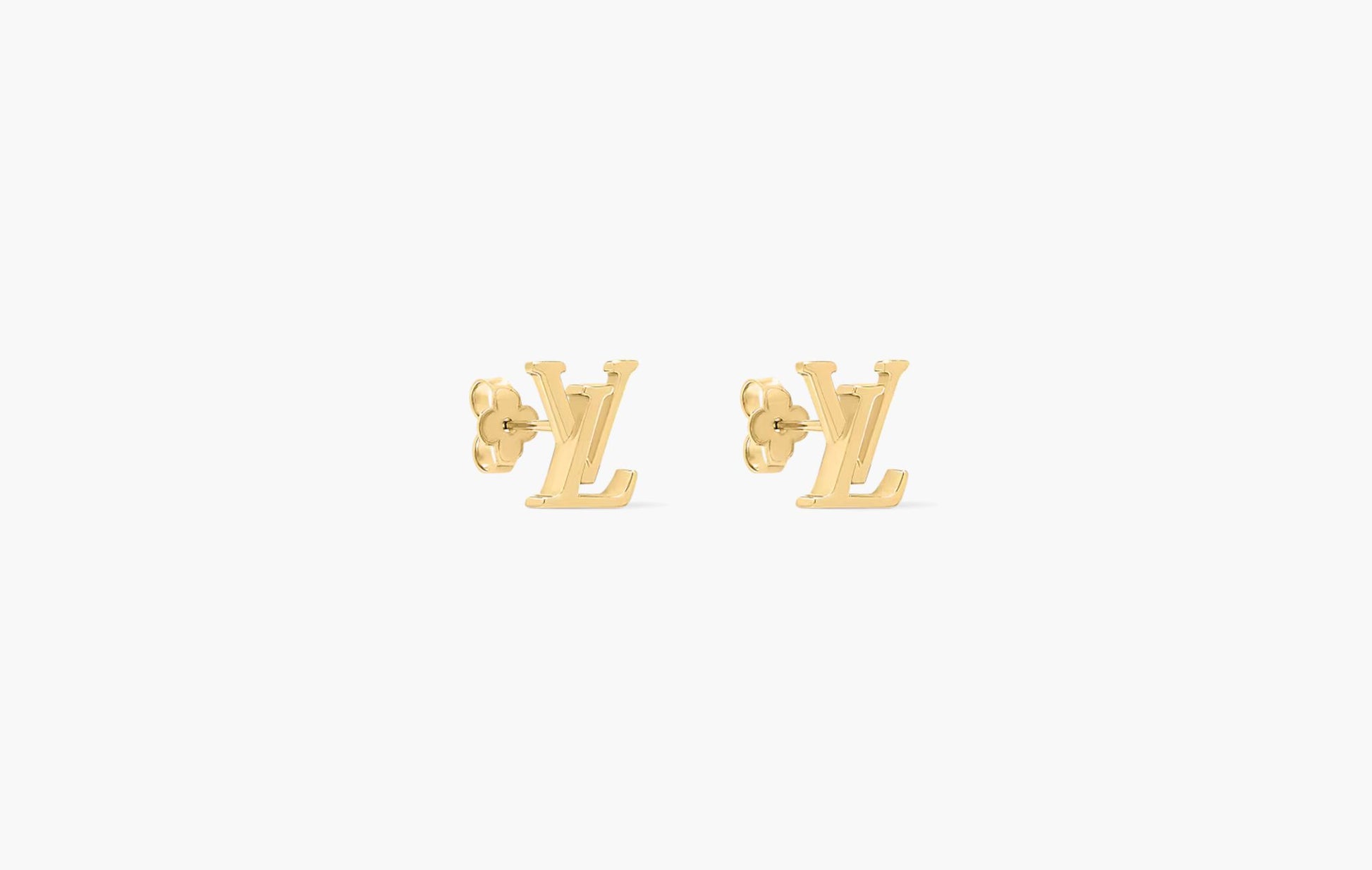 Louis Vuitton LV Iconic Earrings Iconic Gold | The Sortage