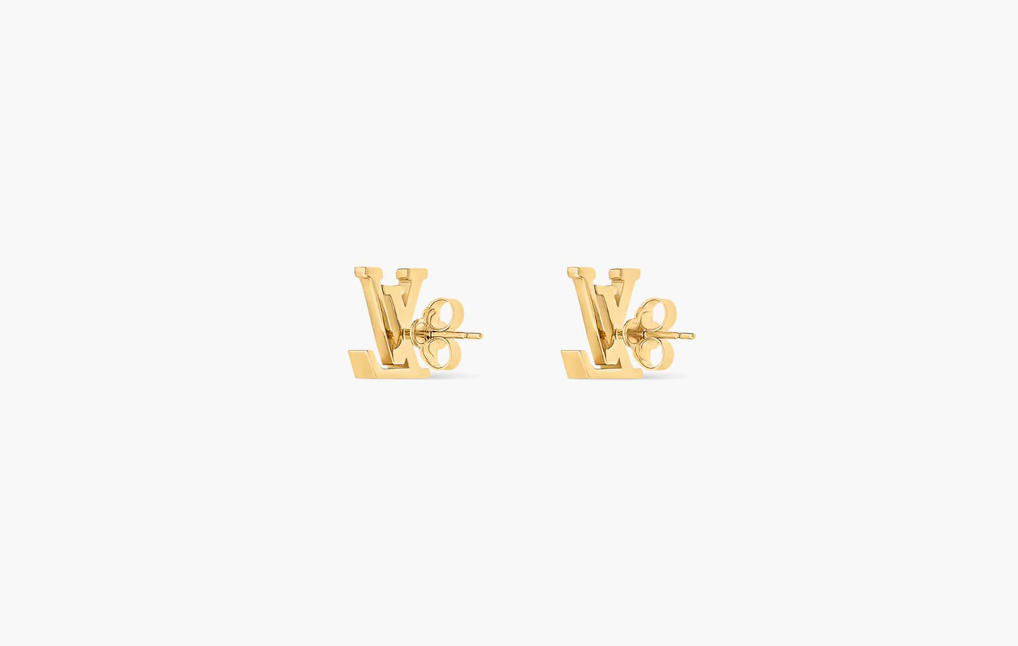 Louis Vuitton LV Iconic Enamel Earrings Black | The Sortage