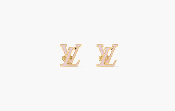 Louis Vuitton LV Iconic Enamel Earrings Pink | The Sortage