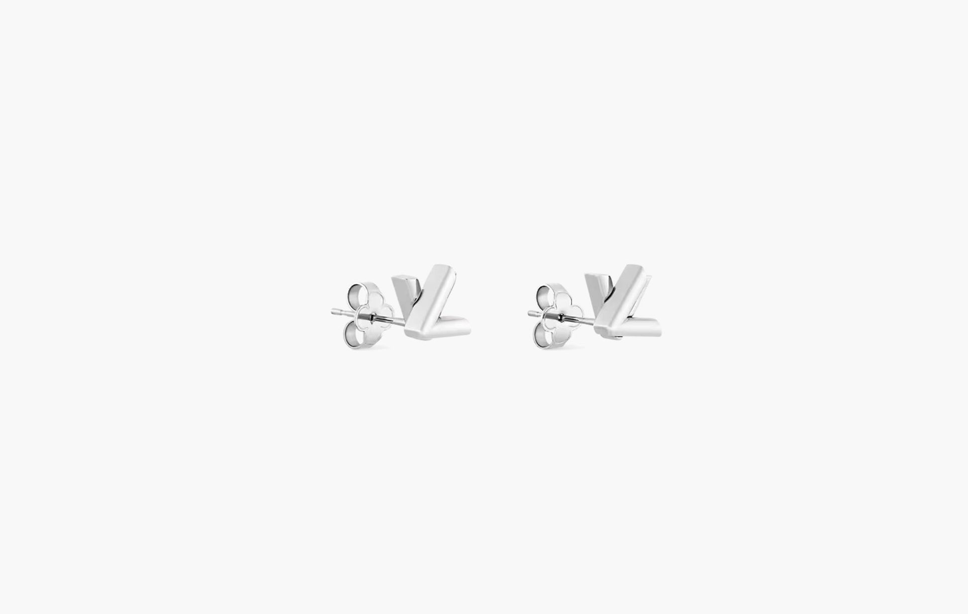 Louis Vuitton GO-14 Earrings Palladium | The Sortage