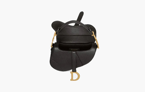 Dior Mini Saddle Bag Black | Sortage.