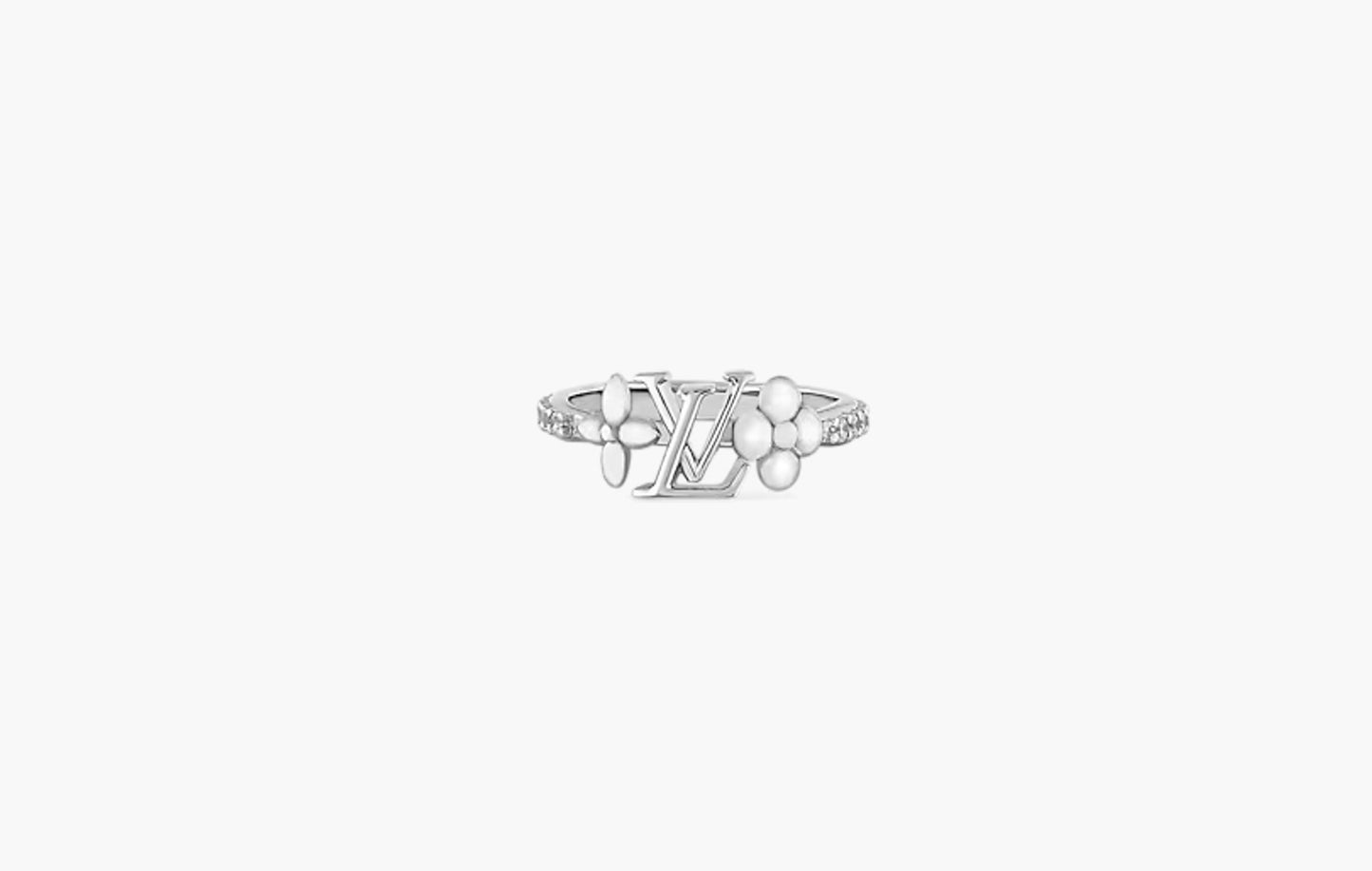 Louis Vuitton LV Iconic Ring Palladium | The Sortage