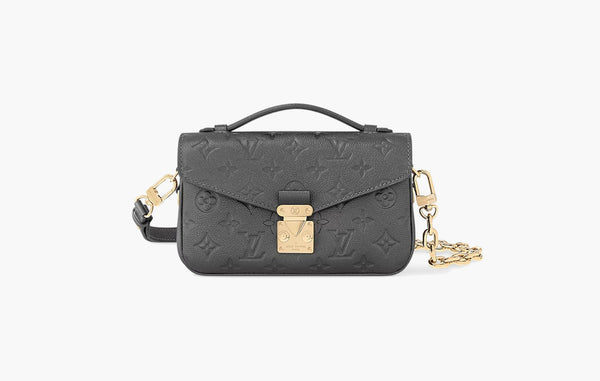 Louis Vuitton Pochette Metis East West Monogram Empreinte Black | The Sortage