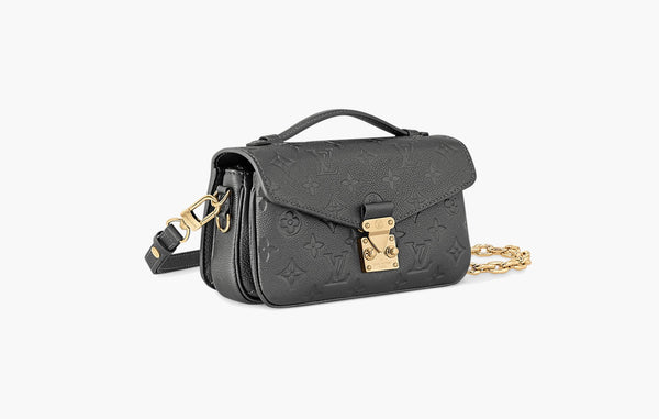 Louis Vuitton Pochette Metis East West Monogram Empreinte Black | The Sortage