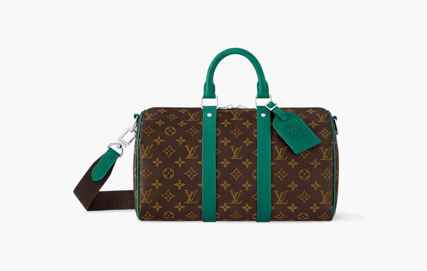 Louis Vuitton Keepall Bandouliere 35 Borneo Green | The Sortage