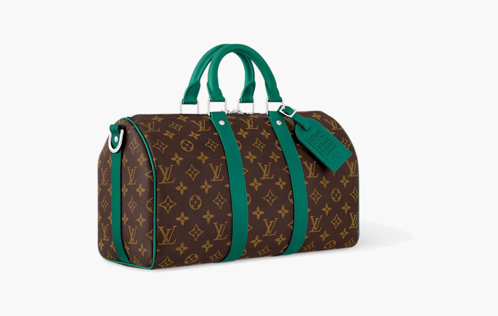 Louis Vuitton Keepall Bandouliere 35 Borneo Green | The Sortage