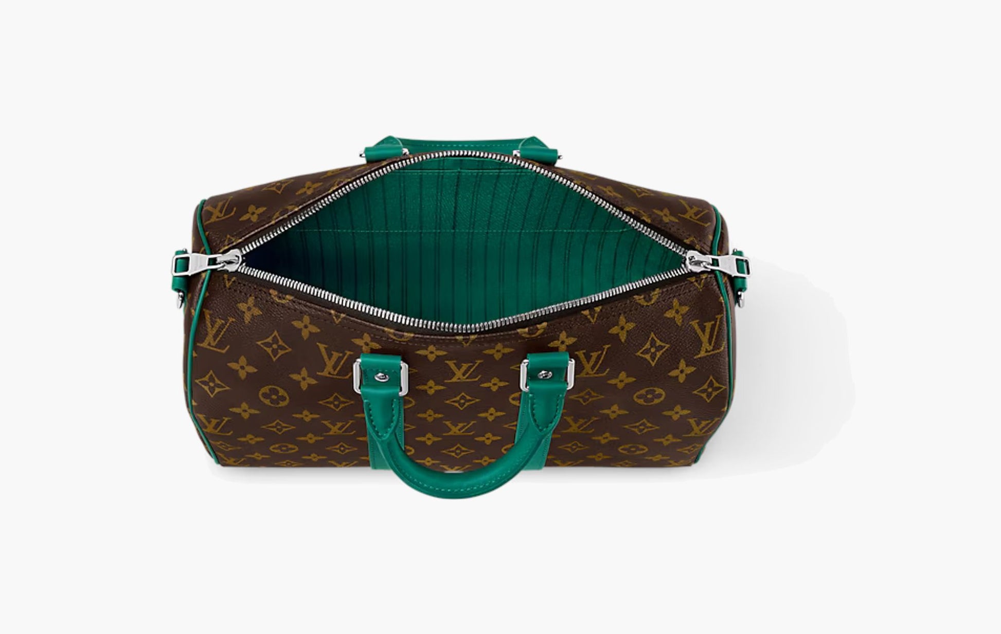 Louis Vuitton Keepall Bandouliere 35 Borneo Green | The Sortage