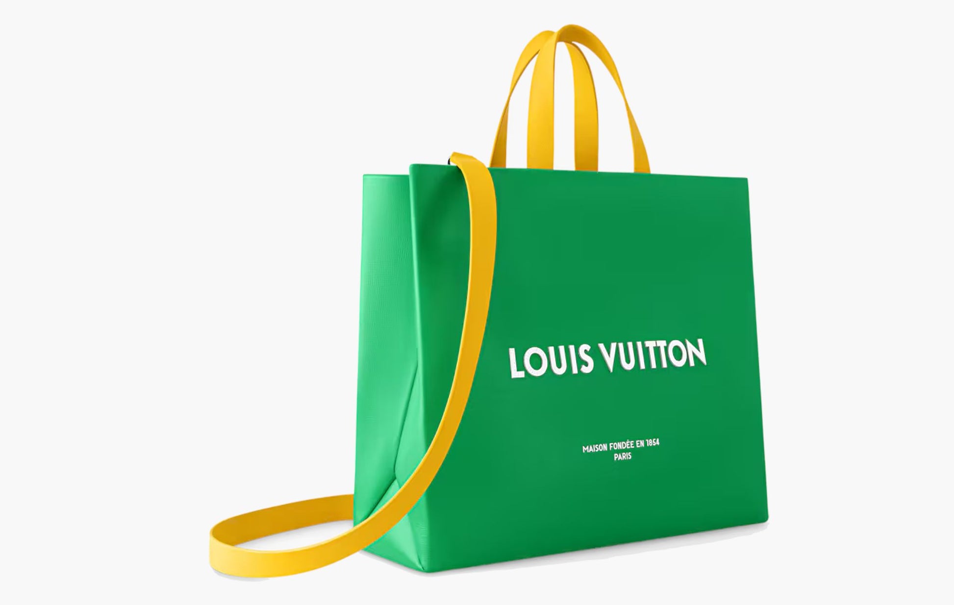 Louis Vuitton Shopper Tote MM Green | The Sortage