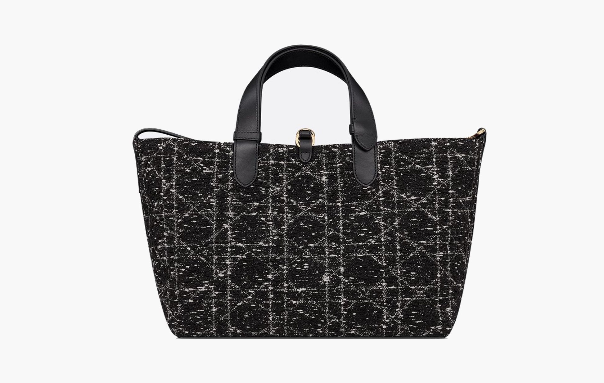 Dior Medium Toujours Bag Black Tweed | The Sortage