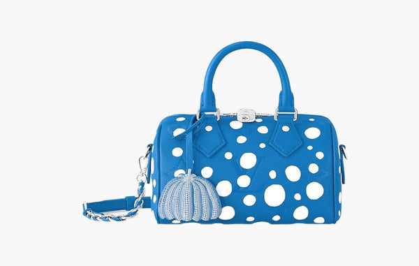 Louis Vuitton x Yayoi Kusama Speedy Bandoulière 20 Blue | The Sortage