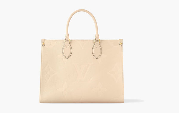 Louis Vuitton Borsa Tote On The Go MM Cream | The Sortage