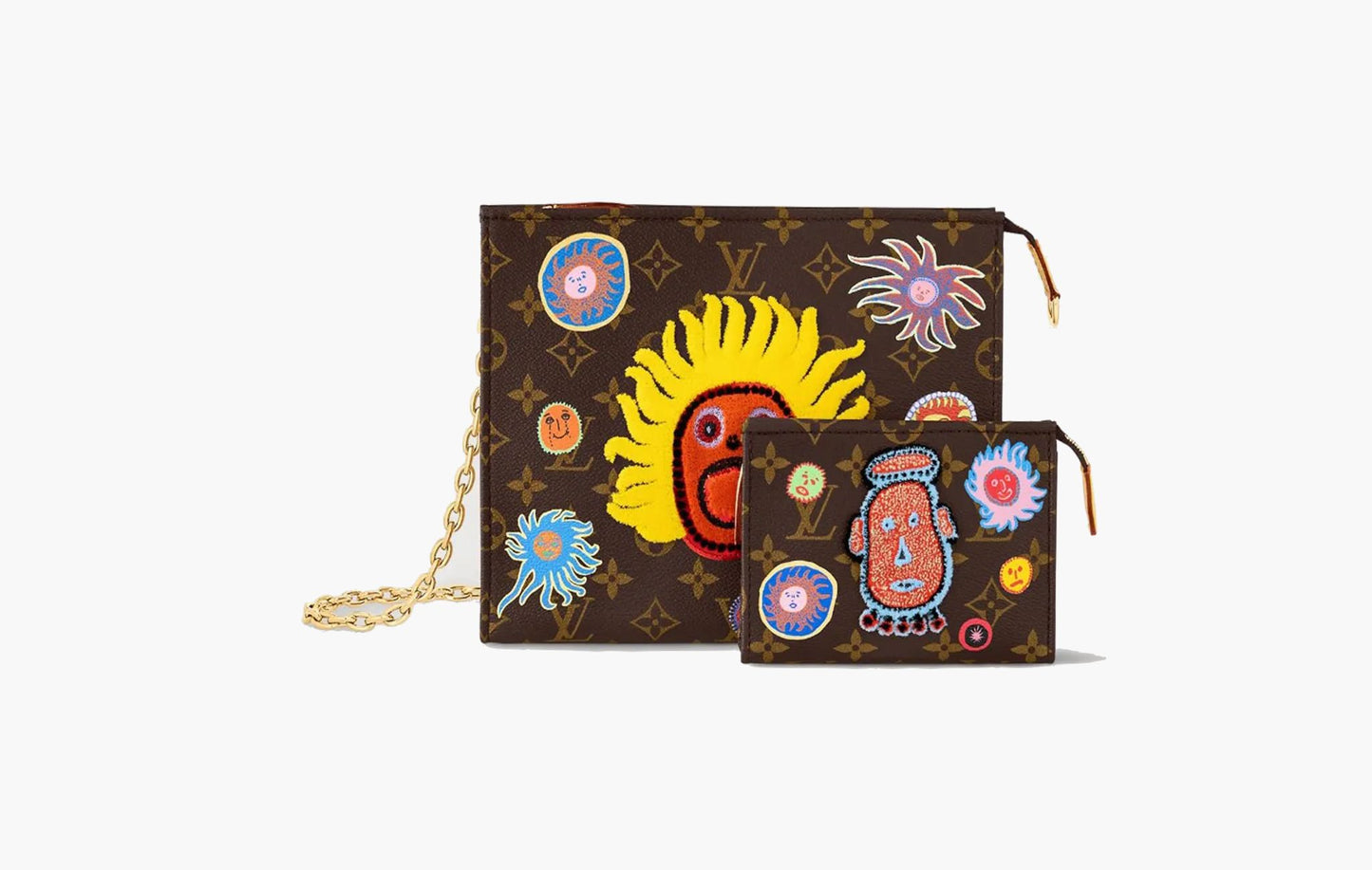 Louis Vuitton x Yayoi Kusama Toiletry Pouch On Chain | The Sortage