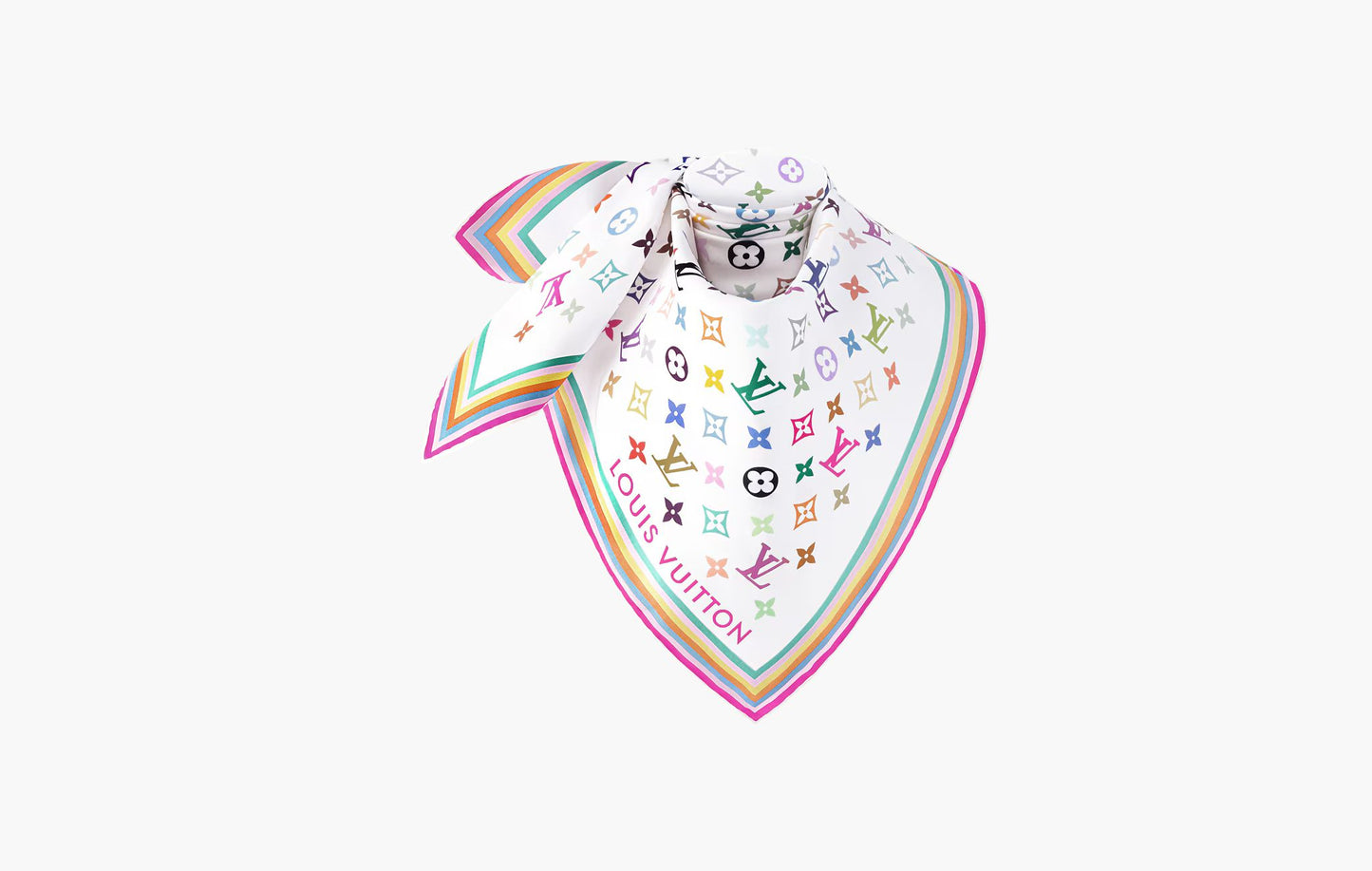 Louis Vuitton x TM Monogram Multicoloured Square 90 | The Sortage