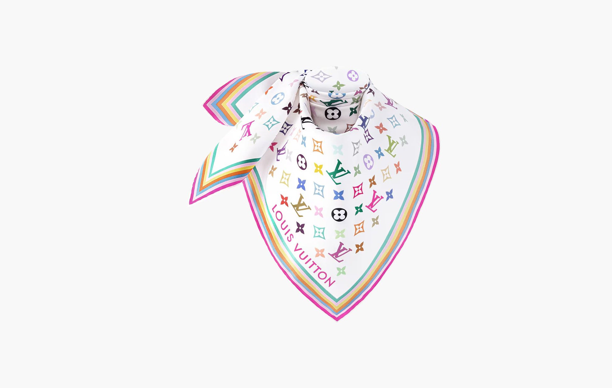 Louis Vuitton x TM Monogram Multicoloured Square 90 | The Sortage