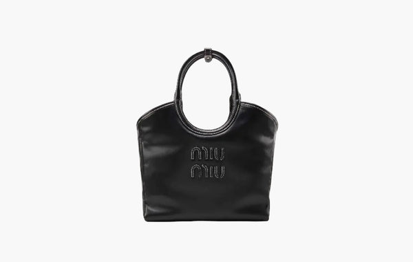 Miu Miu IVY Leather Mini Bag Black | The Sortage