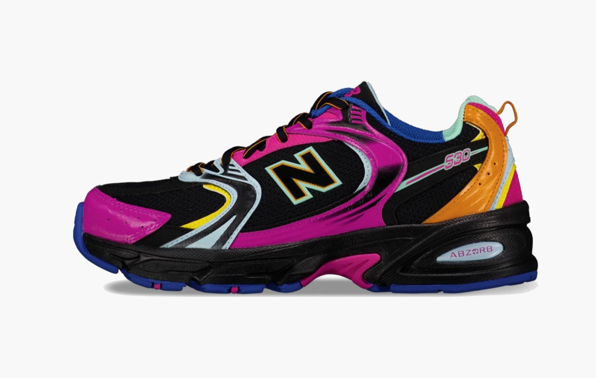 New Balance 530 Black Multi-Color - MR530CCP | The Sortage