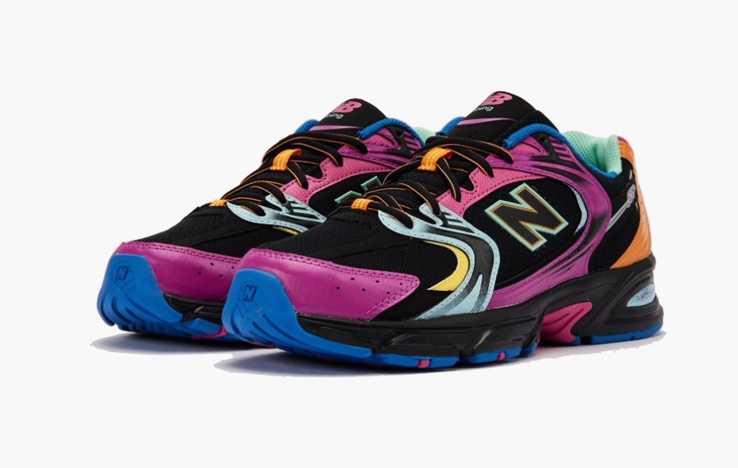 New Balance 530 Black Multi-Color - MR530CCP | The Sortage