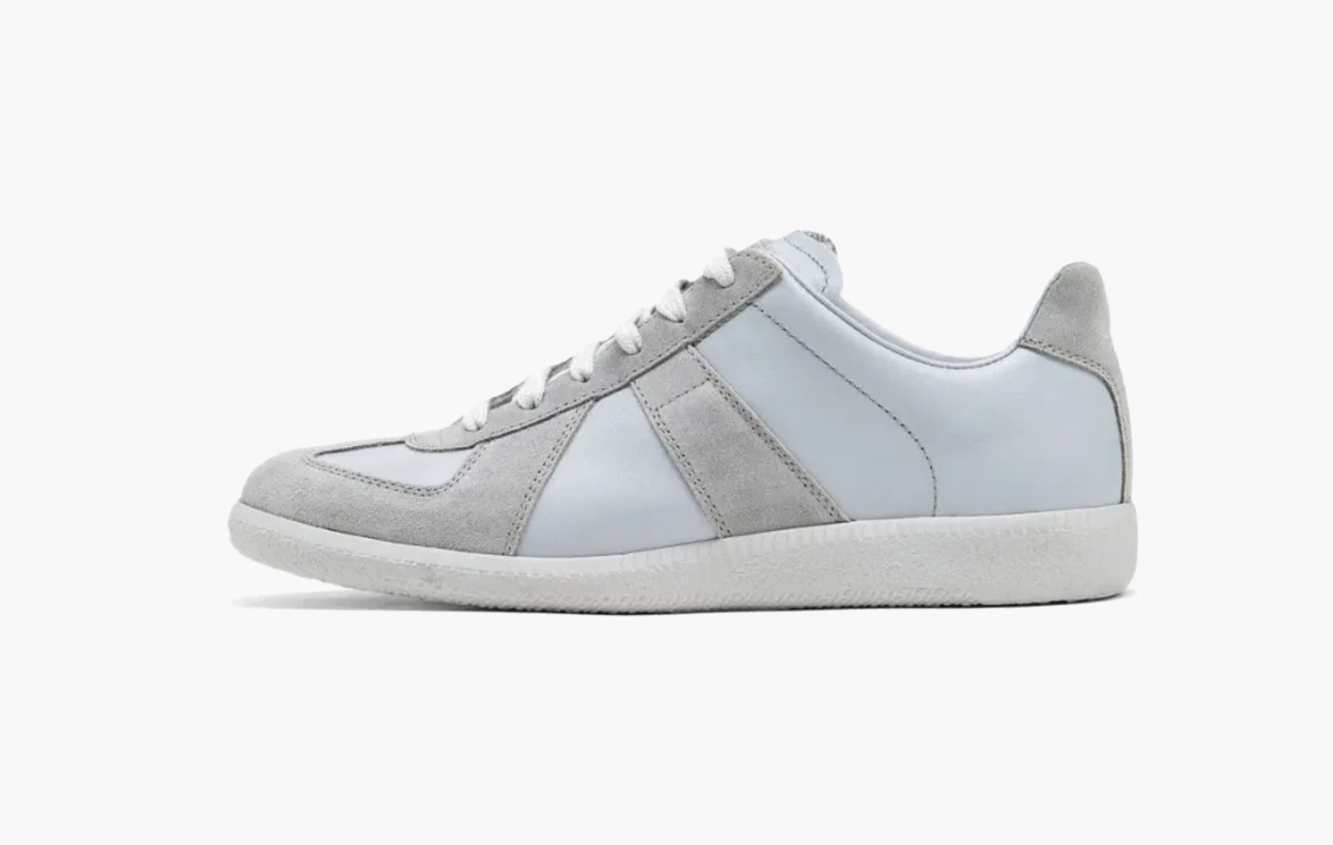 Maison Margiela Replica Nappa Leather Sneakers Blue | Sortage.