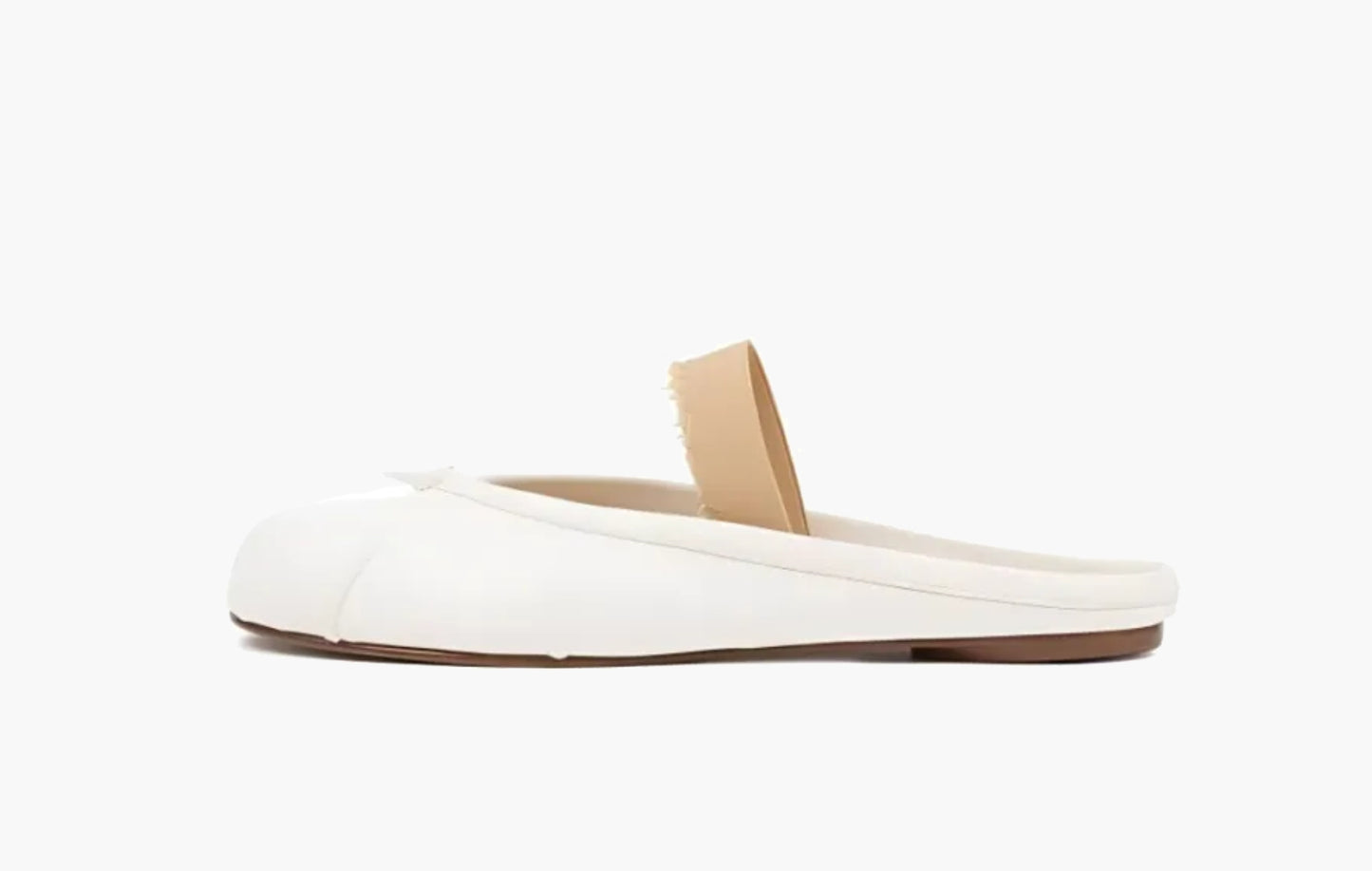 Maison Margiela Tabi Mules Slippers White | Sortage.