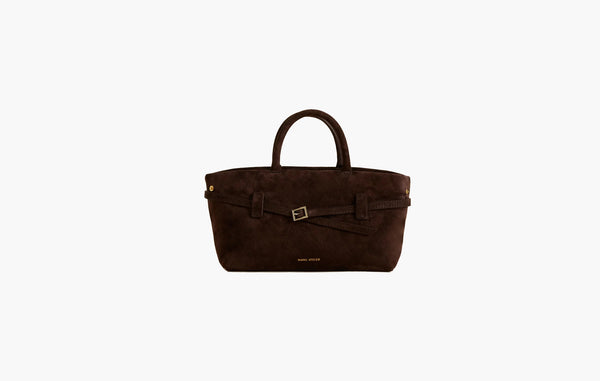 Manu Atelier Le Cambon 25 Deep Brown Suede | The Sortage