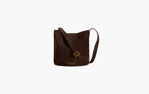 Manu Atelier Nova Bucket Deep Brown Suede | The Sortage