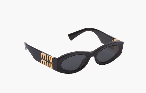 Miu Miu Glimpse Sunglasses Black | The Sortage