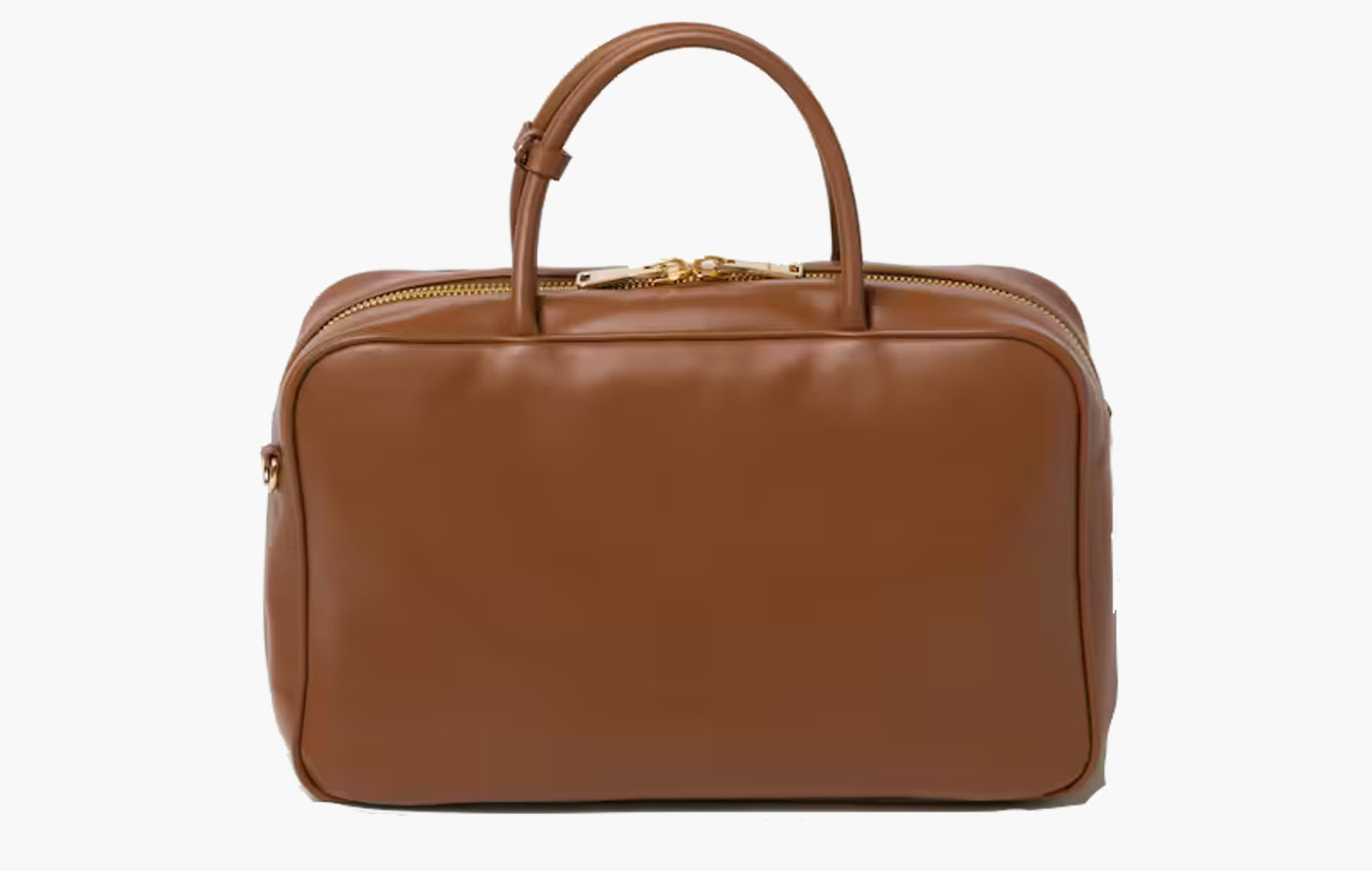 Miu Miu Leather Top-handle Bag Cognac | The Sortage