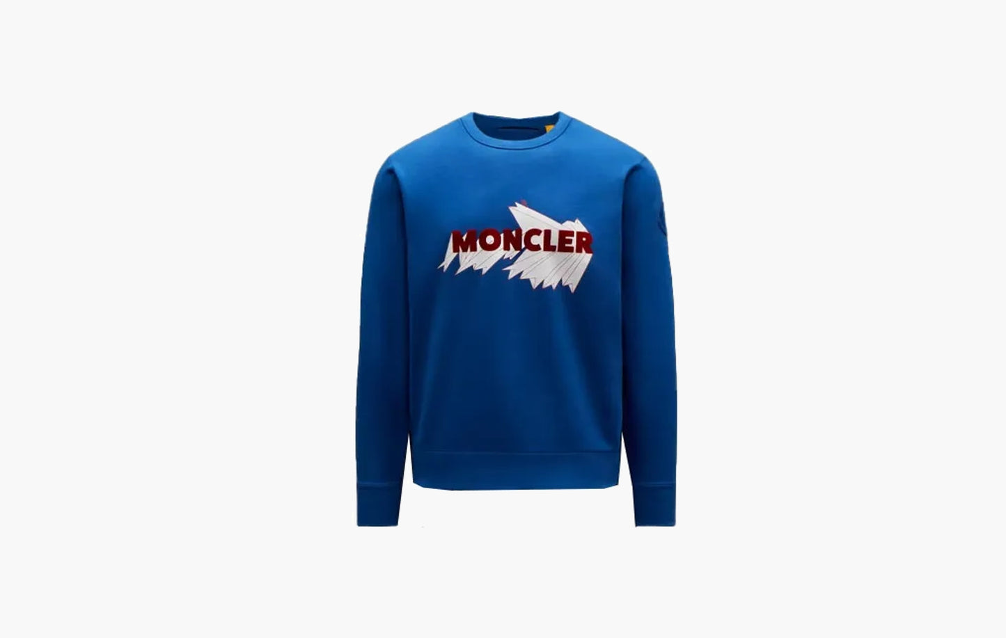 Moncler Crewneck Sweatshirt Blue | The Sortage