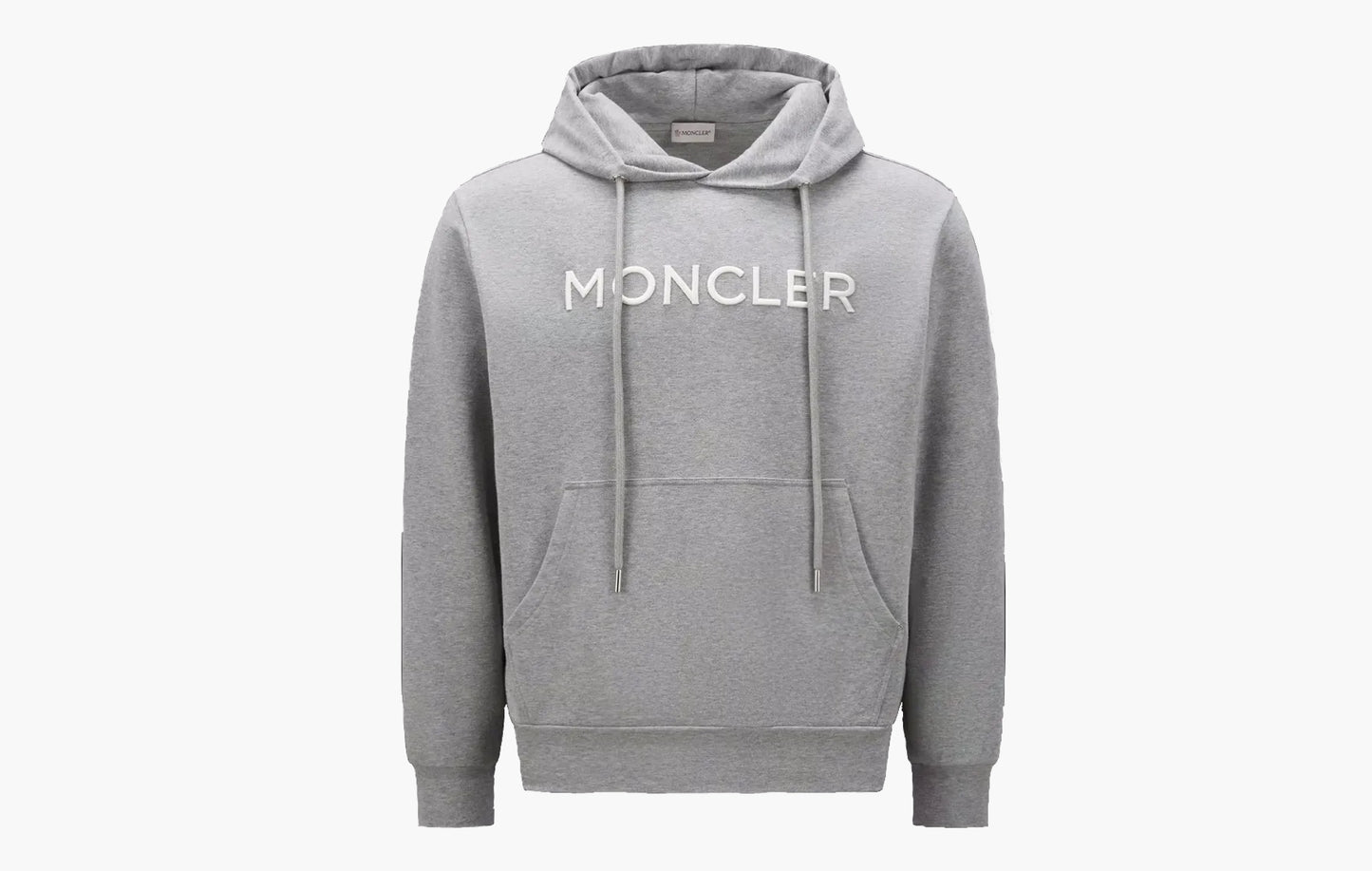 Moncler Hooded Sweatshirt Men Gray | The Sortage