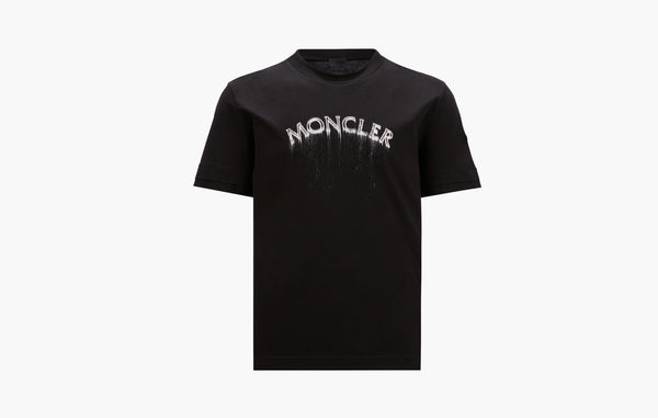 Moncler Logo T-Shirt Black | Sortage.