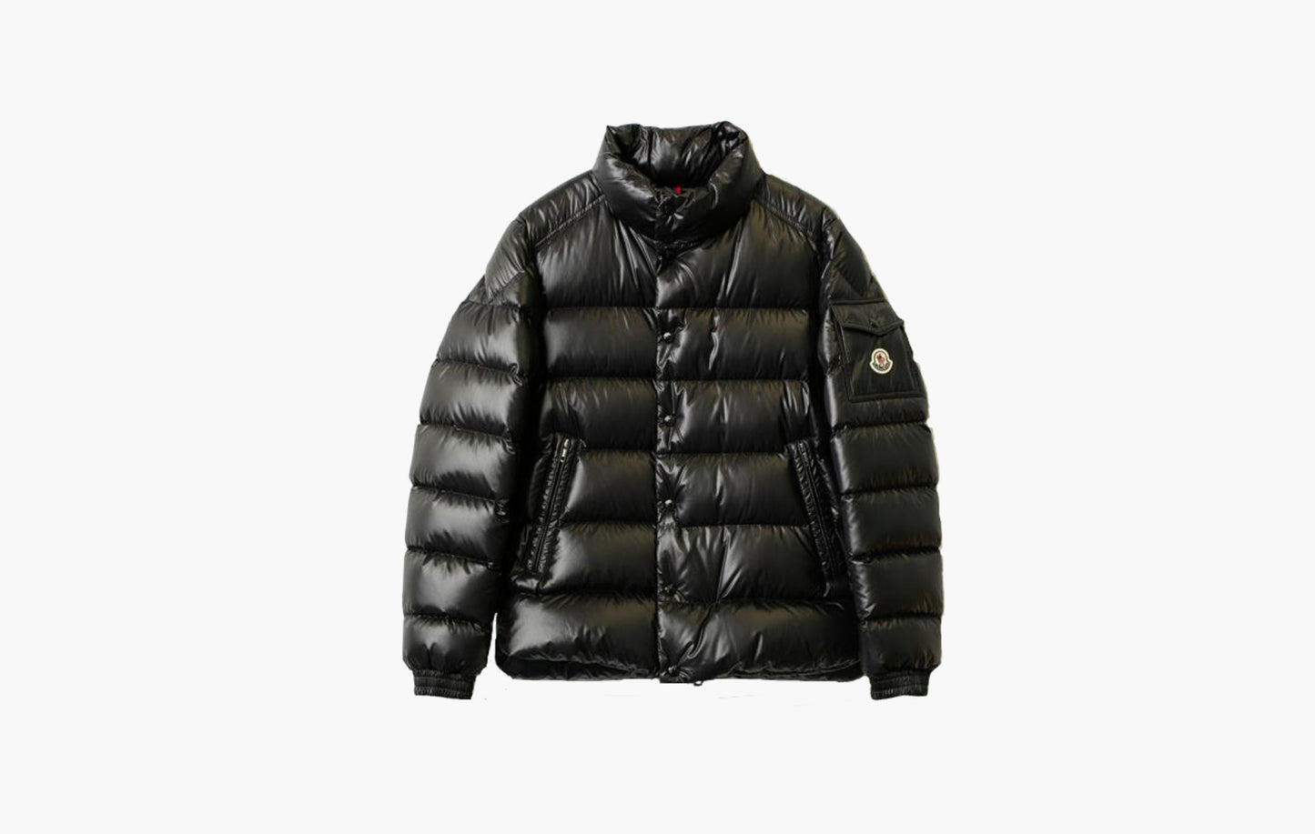 Moncler Lule Short Down Jacket Black | Sortage.