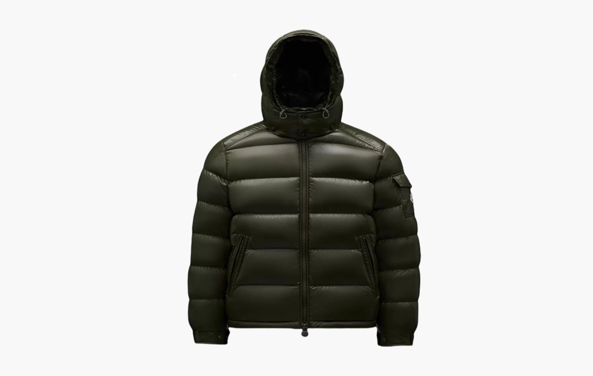  Moncler Maya Short Down Jacket Army Green | Sortage.