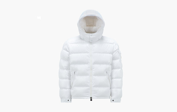 Moncler Maya Short Down Jacket White | Sortage.