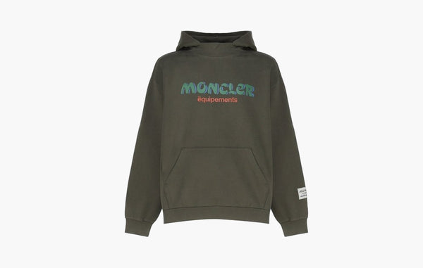 Moncler X Salehe Bembury Logo Hoodie Green | The Sortage