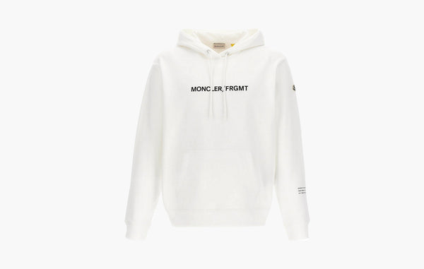 Moncler x FRGMT Hiroshi Fujiwara Hoodie White | The Sortage