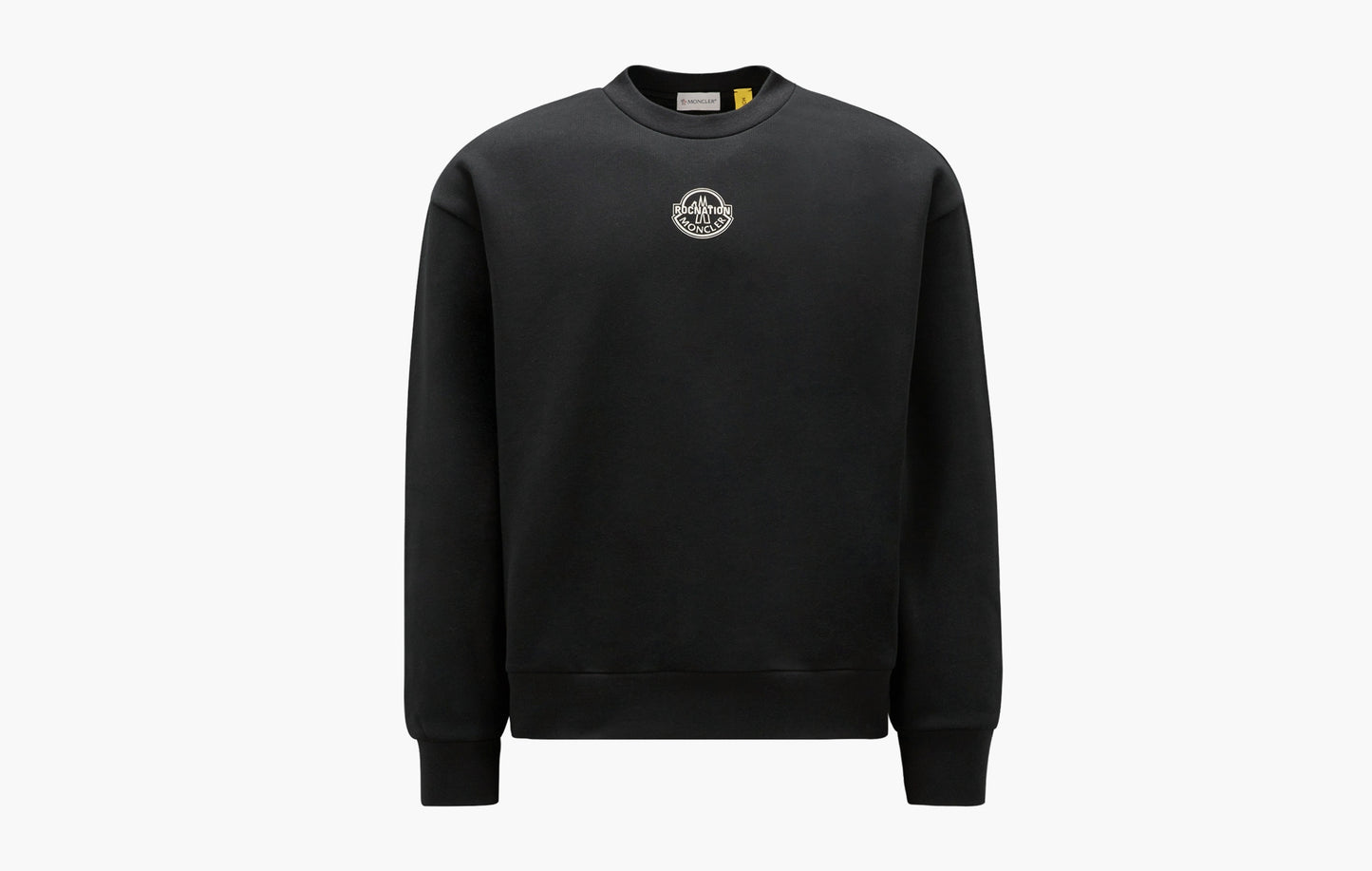 Moncler x Roc Nation by Jay-Z Logo Sweatshirt Black | The Sortage