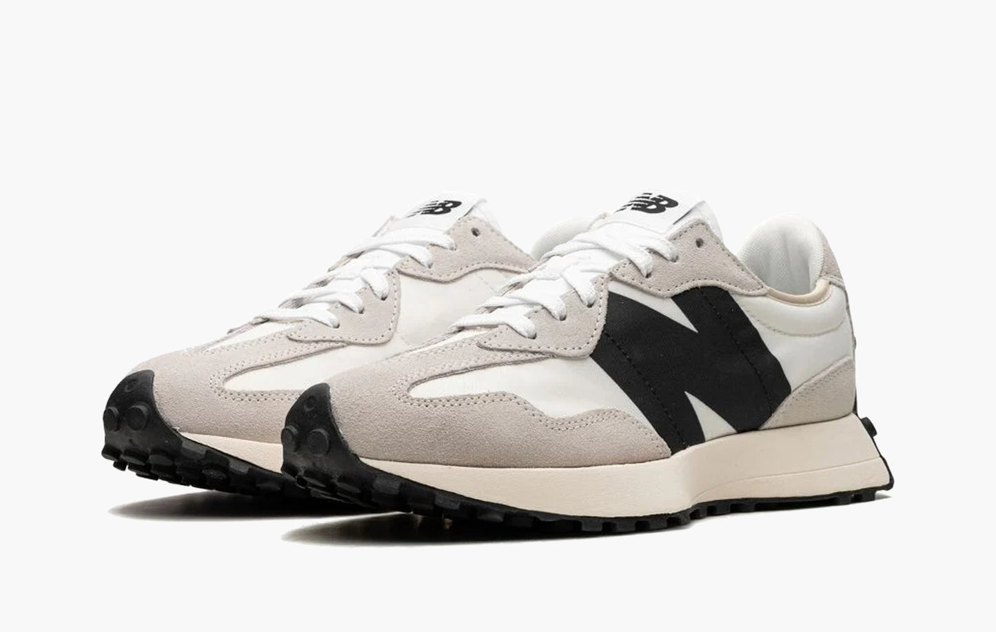 New Balance 327 Sea Salt Black - MS327FE | The Sortage