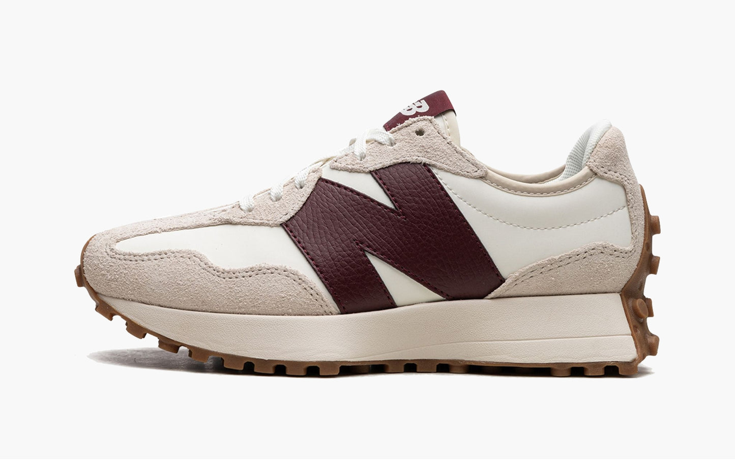 New Balance 327 WMNS Moonbeam Classic Burgundy - WS327KA | The Sortage