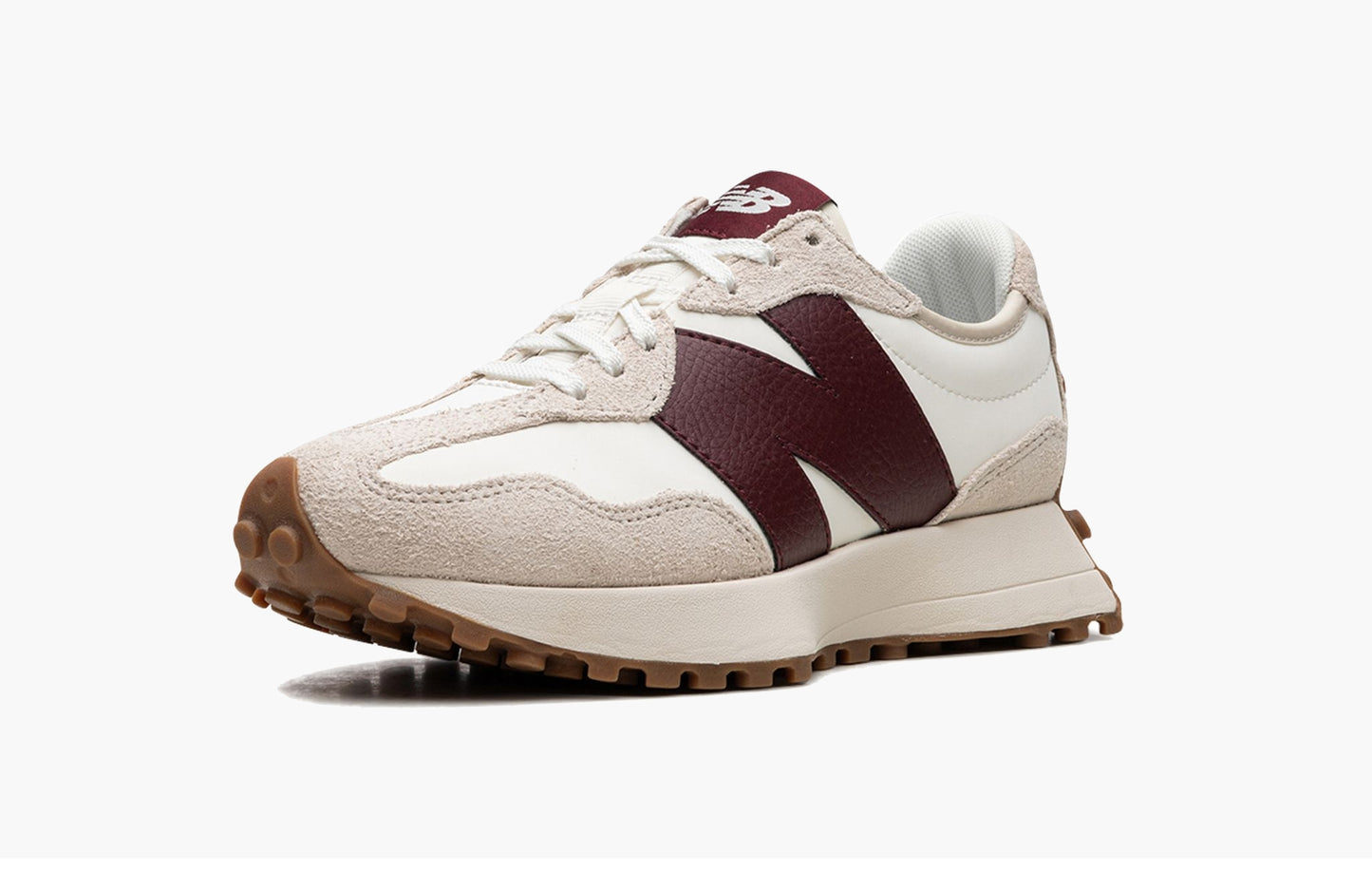 New Balance 327 WMNS Moonbeam Classic Burgundy - WS327KA | The Sortage