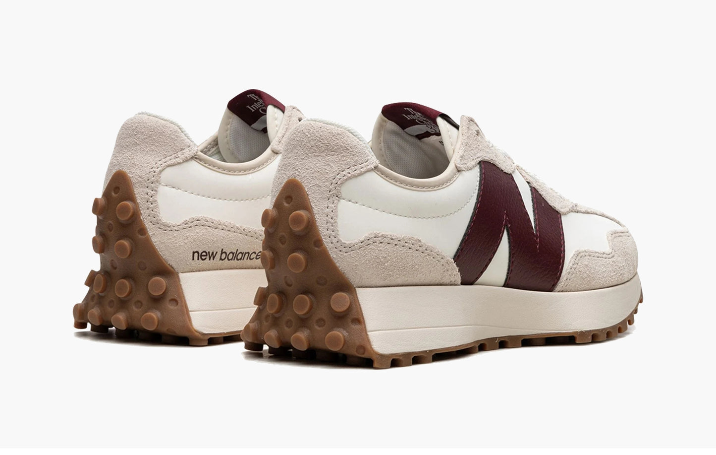 New Balance 327 WMNS Moonbeam Classic Burgundy - WS327KA | The Sortage