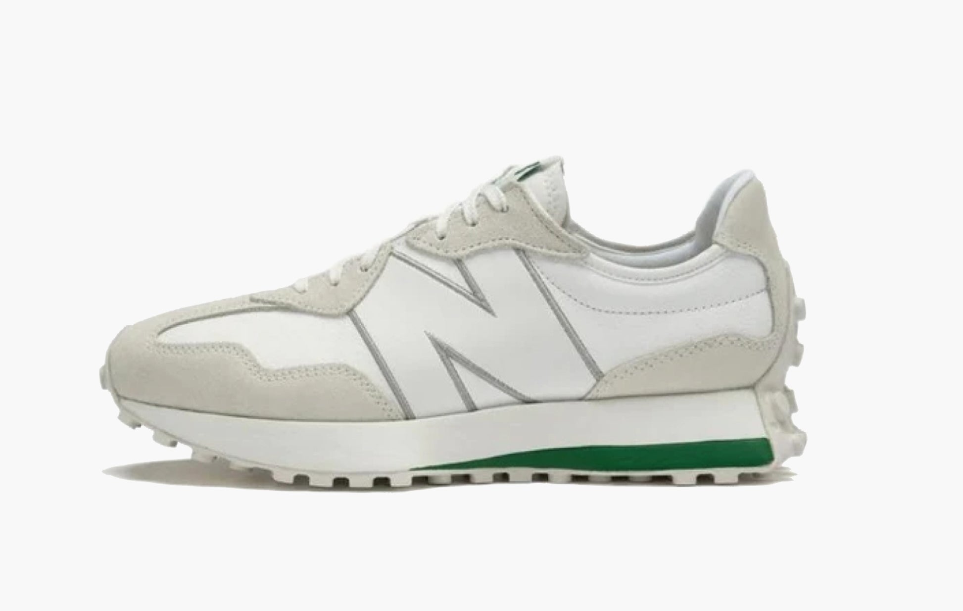 New Balance 327 White Succulent Green - U327UNP | The Sortage