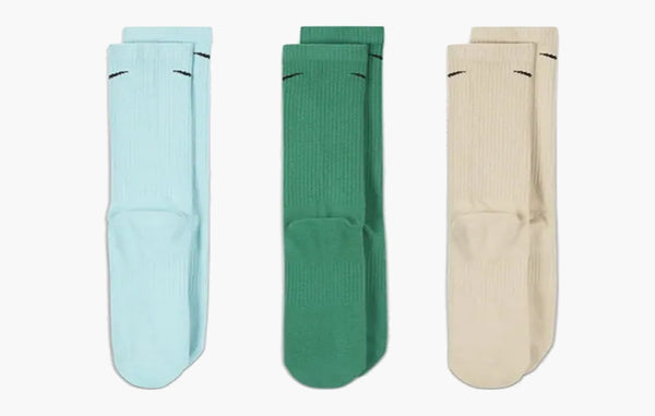 Nike Athletic Socks 3 Pairs 3 Pairs Multi Color | The Sortage