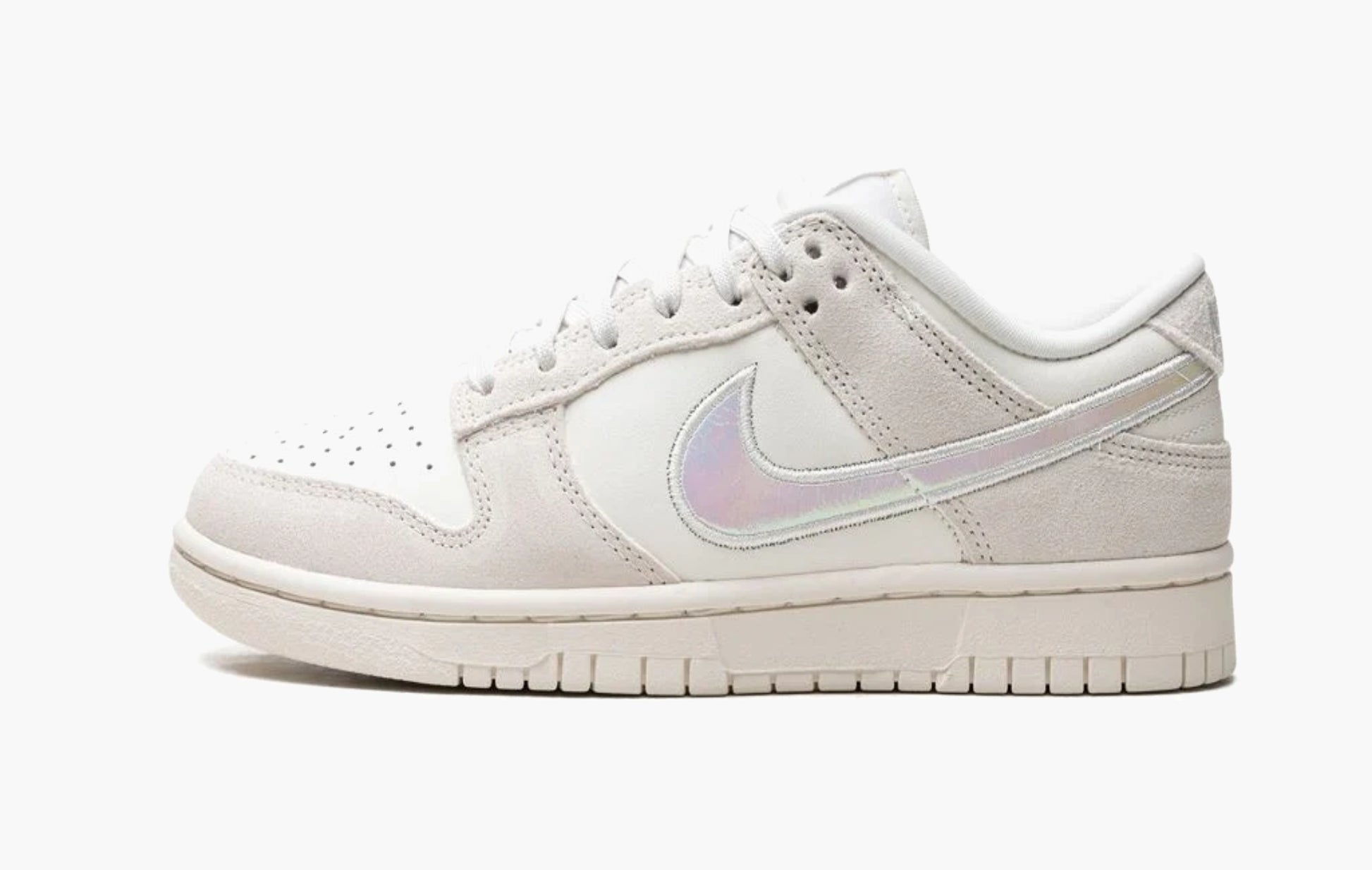 Nike Dunk Low WMNS Sail Iridescent Swoosh - HF5074 133 | The Sortage