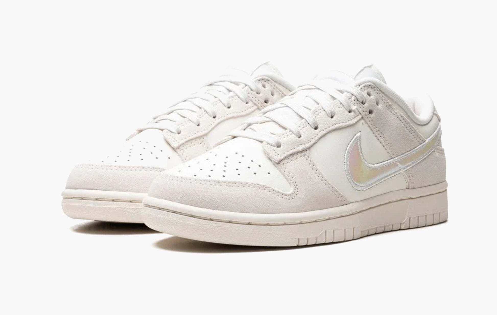 Nike Dunk Low WMNS Sail Iridescent Swoosh - HF5074 133 | The Sortage