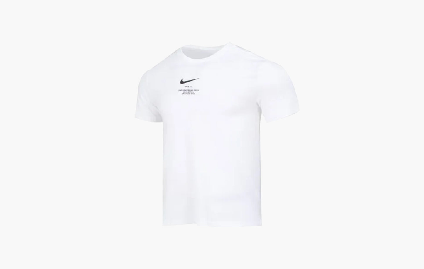 Nike NSW Big Swoosh S/S T-Shirt White | Sortage