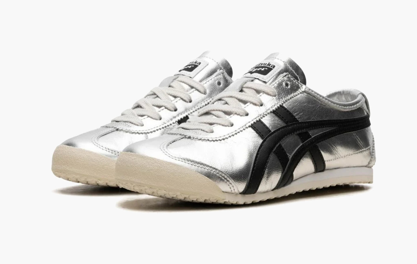 Onitsuka Tiger Mexico 66 Pure Silver Black - 1183B566 020 | Sortage