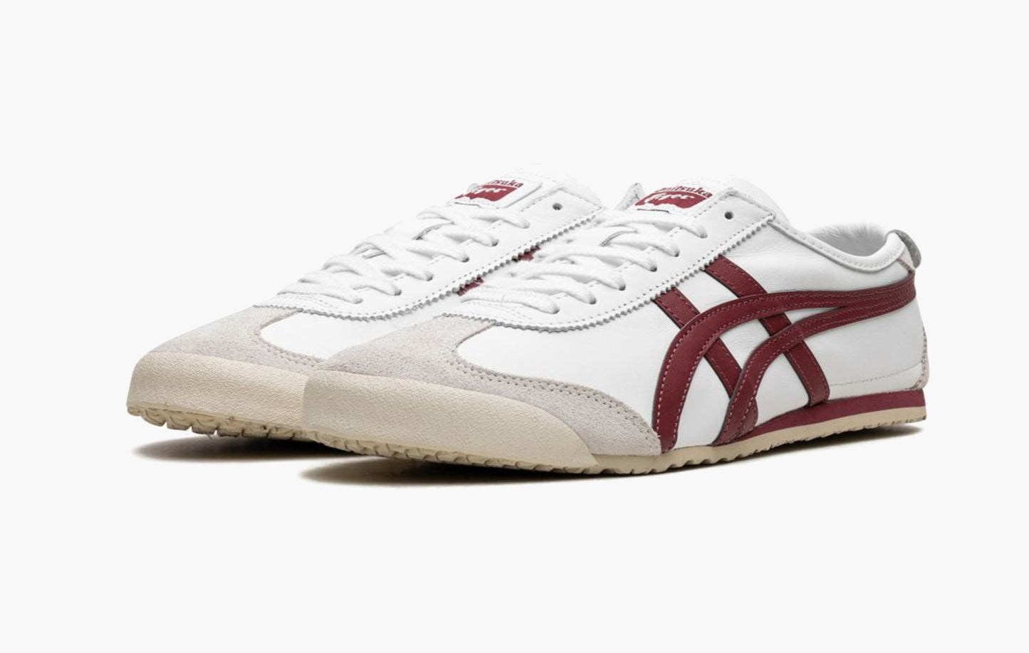 Onitsuka Tiger Mexico 66 White Burgundy - D4J2L 0125 | Sortage