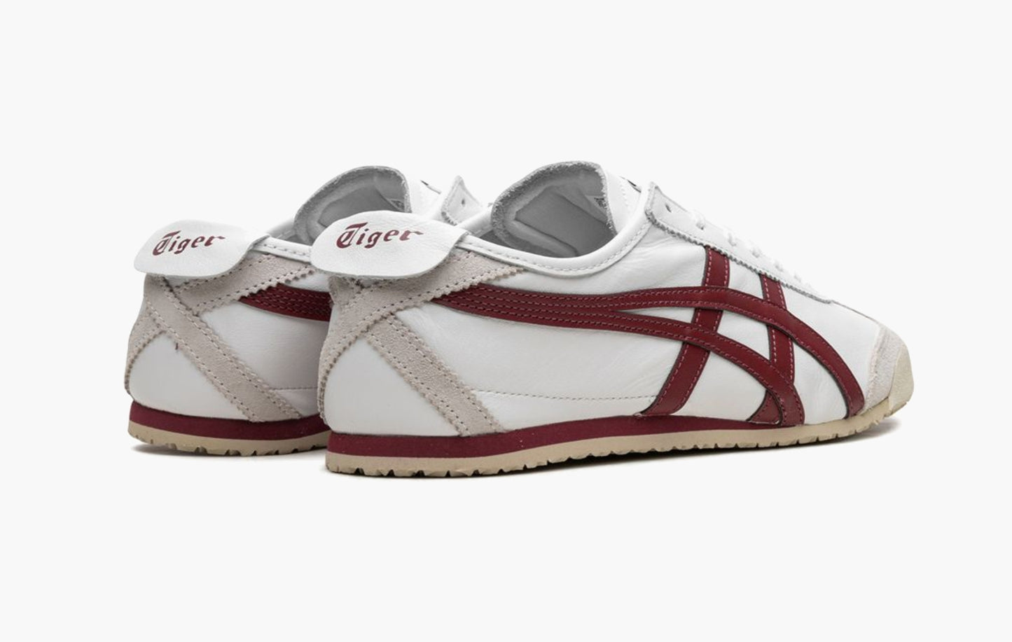 Onitsuka Tiger Mexico 66 White Burgundy - D4J2L 0125 | Sortage